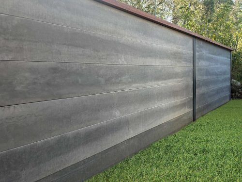 U-Panel Sleeper Retaining Walls