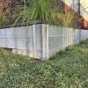 U-Panel Sleeper Retaining Walls
